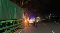 Patroli Malam Intensif Satlantas Amankan Bypass BIL Lombok Barat