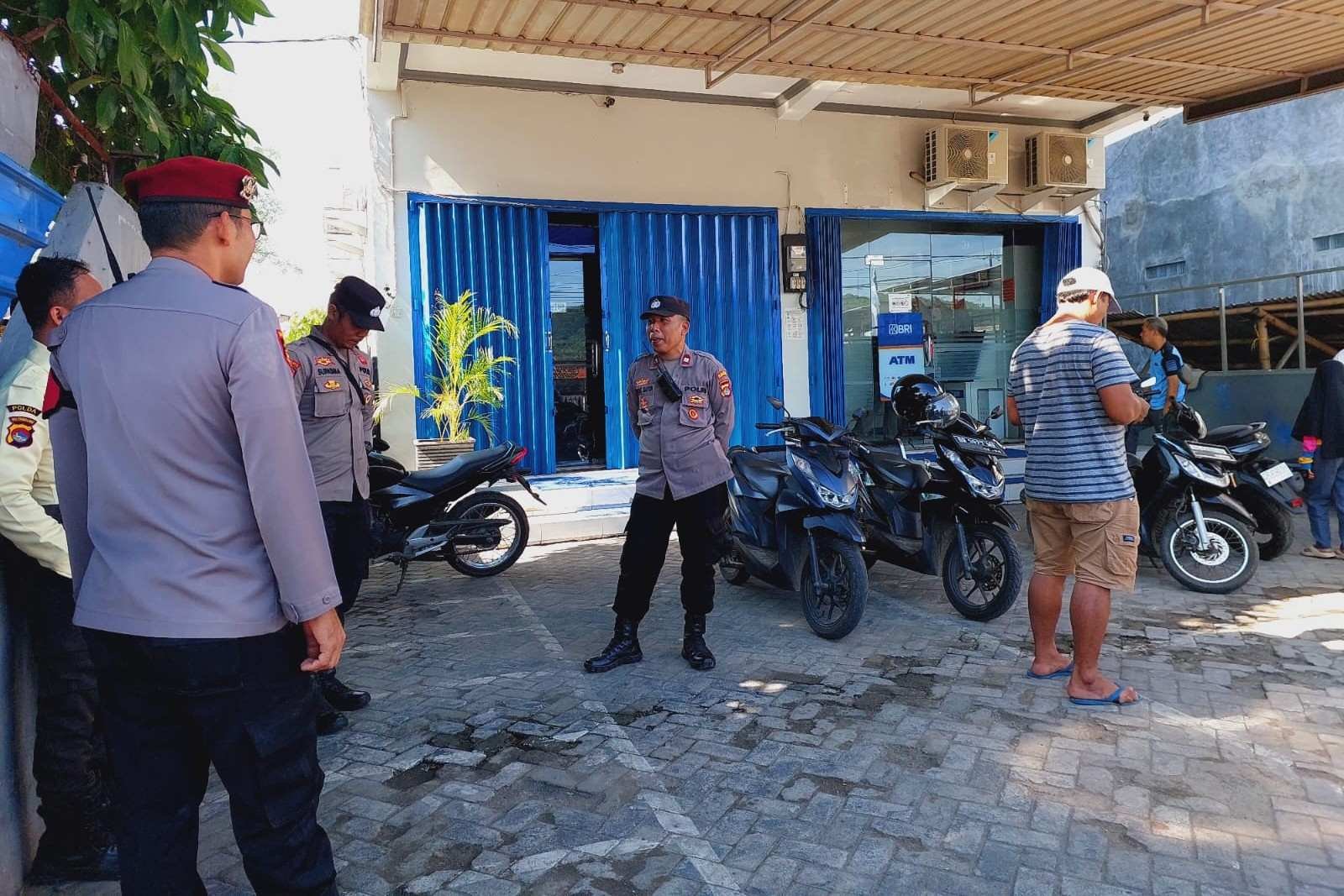 Polsek Gerung Intensifkan Patroli KRYD, Jaga Keamanan Objek Vital di Gerung dan Mesangguk